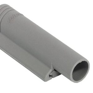 Blum Adapterplatte für Türdämpfer Blumotion, Adapterplatte Kunststoff Platingrau