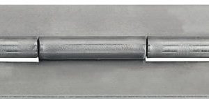 Häfele Stangenscharnier aus Stahl blank ungelocht zum Anschweißen abgelängt, 40 x 900 mm