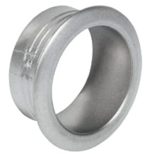 Häfele Rosette PUSH-LOCK für Plattendicke 19 mm, Kunststoff vernickelt matt