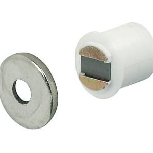 Häfele Magnetschnapper H6011 Haftkraft 1,8 kg für 9 mm Bohrung, Magnetverschluss braun