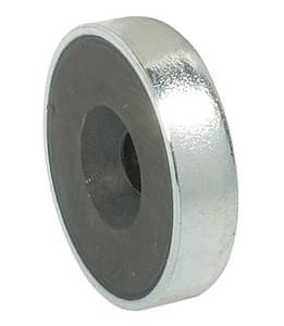Häfele Magnetverschluss H6041 Haftkraft 3,6 kg zum Schrauben für Metallschränke, Magnetverschluss