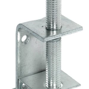 Häfele Sockelhöhenversteller H3956 mit Auflagewinkel zum Schrauben Tragkraft 130 kg