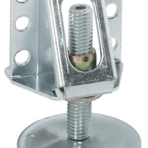 Häfele Sockelhöhenversteller H3930 mit Auflagewinkel zum Schrauben Tragkraft 200 kg