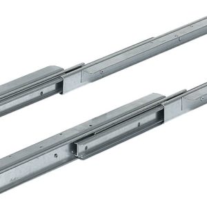 Häfele Kugelführung für 1 Einlageplatte asynchron für Kulissentische Einbaulänge 520 mm
