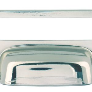 Häfele Etikettengriff H1754 Etikettengröße 75×18 mm Stahl vernickelt