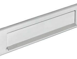 Häfele Startec Briefeinwurf kantig Postklappe Briefschlitz 350×73 mm Edelstahl massiv