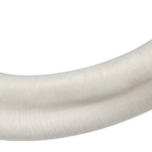 Häfele Möbelgriff H10139 Bügelgriff Messing Bohrabstand 32 mm, Vernickelt matt