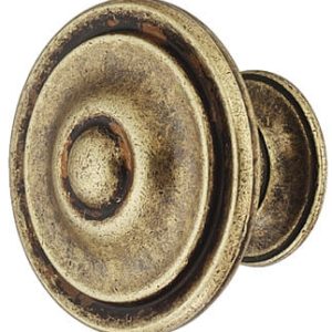 Häfele Möbelknopf H2095 antik braun, Ø 30 mm
