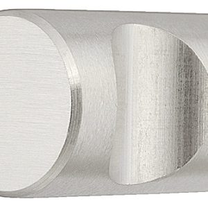 Häfele Möbelknopf H2011 Edelstahl matt gebürstet, 12 x 25 mm