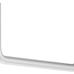 Häfele Garderobenbügel H3829 Garderobenstange Stahl vernickelt oder chrom U-Form, verchromt matt