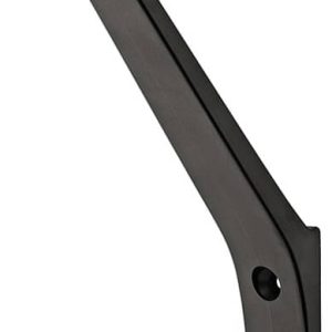 Häfele Garderobenhaken H3802 schwarz Hut- und Mantelhaken