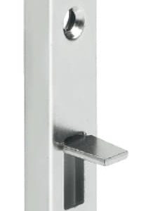 Häfele Möbelriegel H6060 Riegel gerade Länge 70 mm , Vernickelt