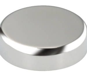 Häfele Topfabdeckkappe H1429 Metalla Mini A Abdeckung für Glastürscharnier, alufarben
