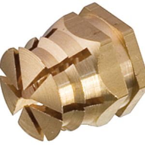 Häfele Spreizmuffe mit Innengewinde M6 Messing für Bohrloch-Durchmesser Ø 8 mm, Länge 12 mm Häfele Spreizmuffe mit Innengewinde M6 Messing für Bohrloch-Durchmesser Ø 8 mm, Länge 12 mm