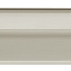 Häfele Muschelgriff eckig Modell LOLA Aluminium, 175×49 mm Edelstahl-Finish