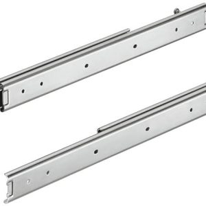 Häfele Schubladenschiene Vollauszug Accuride 3630 Tragkraft bis 45 kg Stahl seitliche Montage, 500 mm / 532 mm