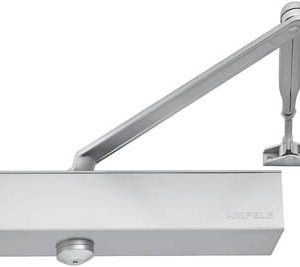 Häfele Türschließer Set DCL 55 Edelstahl mit Normalgestänge EN 2-6