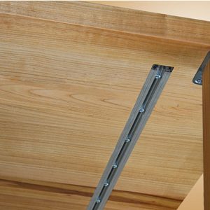 Häfele Gratleiste für massive Tischplatten mit Stahleinlage, 1070 mm