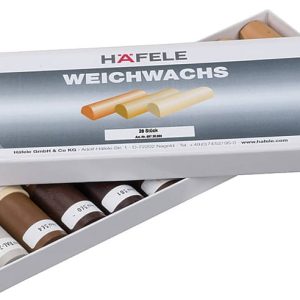 Häfele Weichwachsstangen zum Ausbessern / Reparieren von Holzoberflächen, Polstermöbeltöne