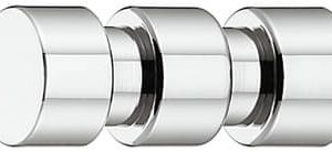 Häfele Garderobenhaken H3823 chrom poliert Kleiderhaken Messing Länge 32 mm