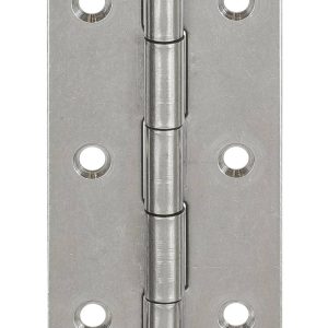 Vormann Scharnier aus Edelstahl mit gehärtetem Stift rechteckig, 40 x 26 mm