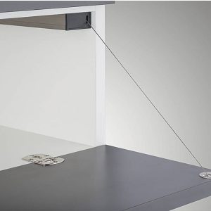 Häfele Seilzugklappenhalter H3902 für Klappen aus Holz, Modell A – Rechts