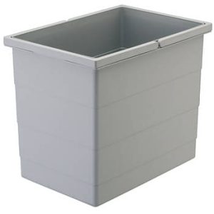 Hailo Ersatzeimer 18 Liter Raumspar-Tandem Rondo Separato-K, schwarz