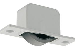 Häfele Einlass-Möbelrolle H4814 Kastenrolle zum Schrauben , 86 x 30 x 35 mm