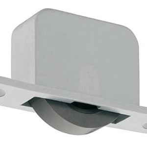 Häfele Einlass-Möbelrolle Transportrollen zum Schrauben für Holzdicke ?22 mm Kunststoff