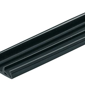 Deventer Haustürdichtung DS 6955 Falzbreite 15 mm Türdichtung für Haustüren, Schwarz – 25 Meter
