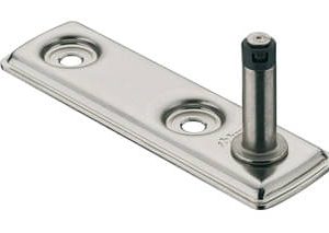 Blum Korpusbefestigung für Hochklappbeschlag Aventos HK-XS, Frontbefestigung mit vormontierten Spreizdübeln