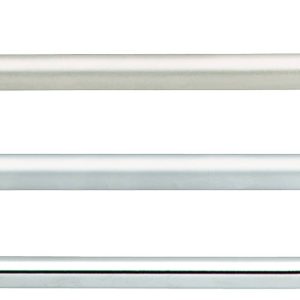 Häfele Möbelgriff H1006 Bügelgriff Ø 10 mm aus Stahl massiv, verchromt poliert – 192 mm