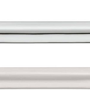 Häfele Möbelgriff H1510 Bügelgriff mit 2 Bohrabständen, vernickelt gebürstet / 288 & 320 mm