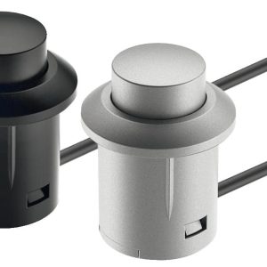 Häfele Loox Druckschalter für LED-Leuchten, grau