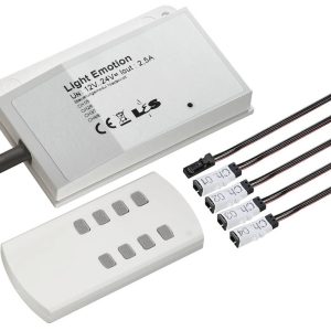 Häfele LED Profi-Steuerung 12/24 V Basis-Set für weiße LED-Leuchten, Basis-Set 12 V