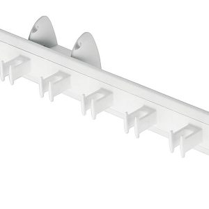 Häfele Gürtelhalter ausziehbar für bis zu 8 Gürtel, weiß/aluminium-glänzend Häfele Gürtelhalter ausziehbar für bis zu 8 Gürtel, weiß/aluminium-glänzend