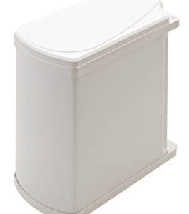 Hailo Einfach-Abfallsammler 18 Liter Uno Modell 3418-00 Stahl weiß