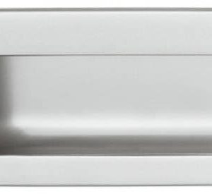 Häfele Muschelgriff Modell H1826 rechteckig 109×56 mm verchromt matt