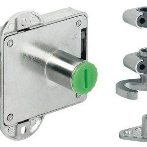 Häfele Drehstangenschloss Set H6161 Symo Standard-Nova Dornmaß 40 mm