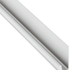 Häfele Griff-Profilleiste H1828 für optisch grifflose Fronten 2500 mm Aluminium, silberfarben eloxiert