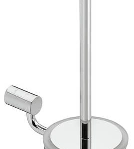Häfele WC-Bürstengarnitur rund messing verchromt poliert
