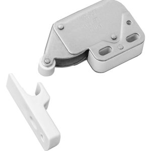 Häfele Federschäpper MINI-LATCH aus Stahl oder Edelstahl, Edelstahl