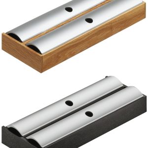 Häfele Folienhalter H4138 aus Holz Schubkasteneinteilung universell flexibel für Nennlänge 500 mm, Eiche