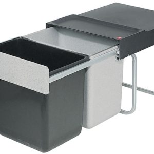 Hailo Doppel-Abfallsammler Raumspar-Tandem 3640-00 2×18 Liter
