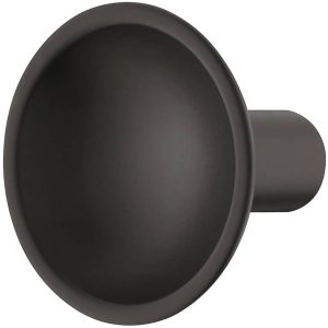 Häfele Möbelknopf H1725 Ø 35 mm Antik, Schwarz matt