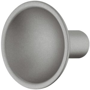 Häfele Möbelknopf H1725 Ø 35 mm Antik, Silber matt
