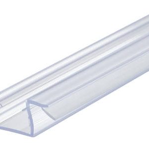 Aquasys Glastür Duschdichtung 10-12 mm Glas-Glas 90°  Kunststoff, 2000 mm