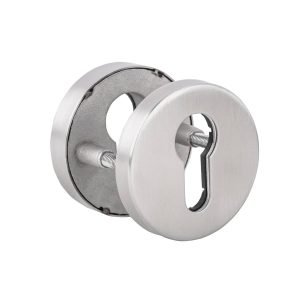 Hermat PZ-Schutzrosetten Edelstahl matt Sicherheitsrosetten Türstärke 40 – 70 mm