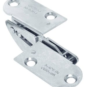 Häfele Klappbeschlag Tischklappenbeschlag Scharnier zum Einlassen verzinkt, Holzdicke 30 mm