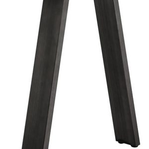 Häfele Tischgestell zum Schrauben Form A Tragkraft 150 kg, Tiefschwarz RAL 9005